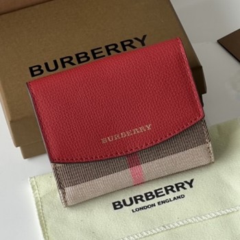 버버리 하우스 체크 반지갑