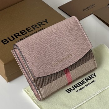 버버리 하우스 체크 반지갑