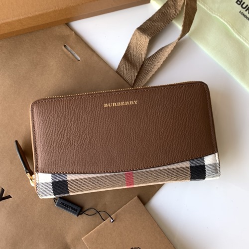 버버리 하우스 체크 장지갑