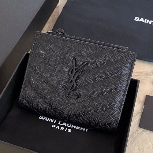 생로랑 YSL로고 모노그램 반지갑