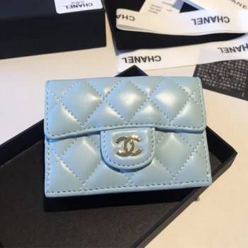 샤넬 램스킨 반지갑