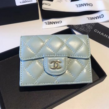 샤넬 램스킨 반지갑