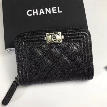 샤넬 캐비어 카드지갑